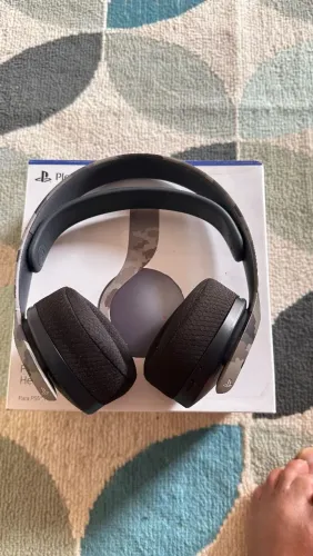 Headset PS5 camuflado + controle QRD Spark N5
