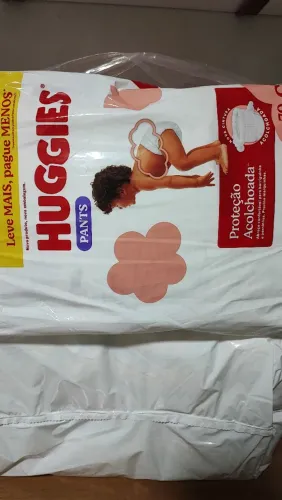 Fralda Huggies paco fechado G com 70 um