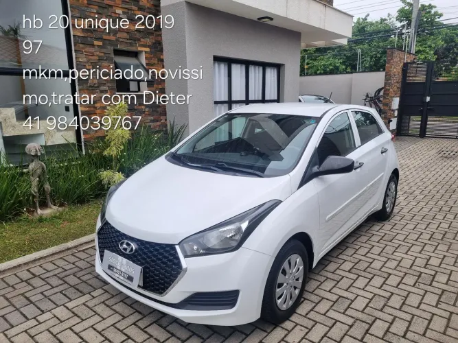 Hyundai HB20 Unique 1.0 Flex 12V Mec. 2019