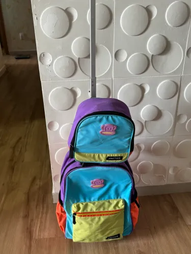 Mochila de rodinha paul frank