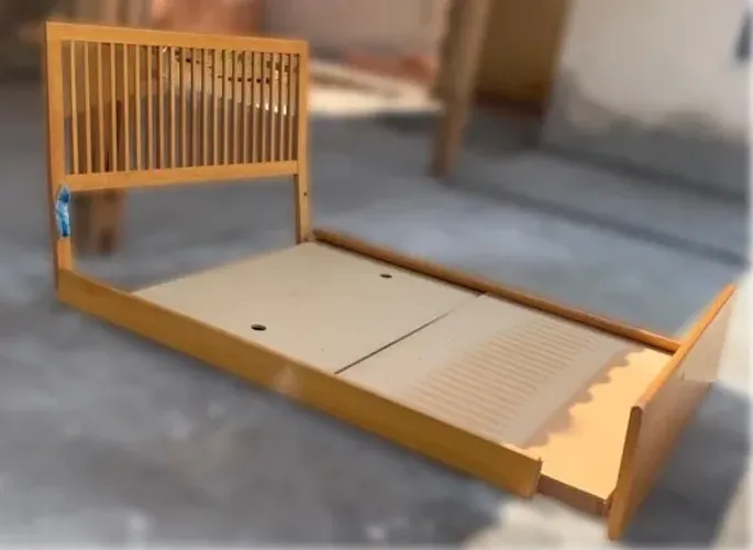 Cama de Casal madeira maciça