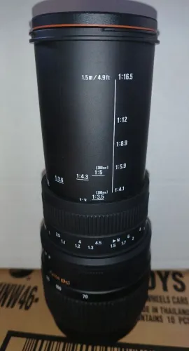 Lente Sigma DG 70 300mm para Nikon