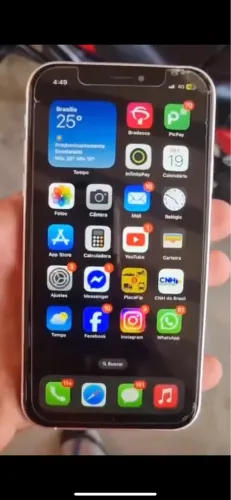 iPhone XR montado no 17 pro aceito rolo ou vem nas nota 1200