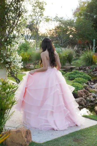 Vestido Debutante 2 em 1 (Fernando Peixoto) Alta Costura. Lindíssimo!