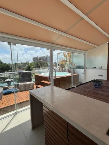 In Mare Bali Cobertura Duplex com 115 metros 2/4 sendo 1 suite (Todo Mobiliado e Projetado