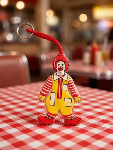 Chaveiro Ronald McDonald's 1984 | Raro