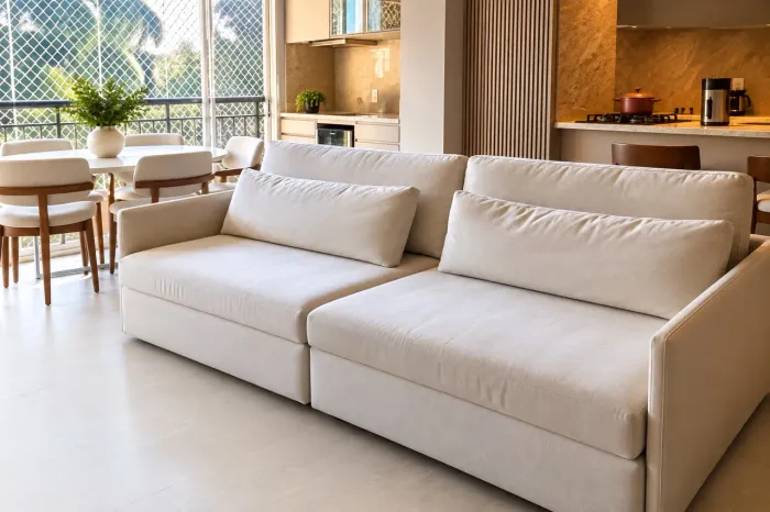 Sofá Ilustre - Conforto, Elegância e Qualidade