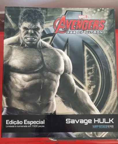 Hulk selvagem iron studios