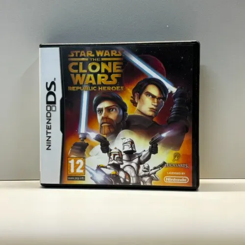Star Wars The Clone Wars Republic Heroes Relabel Nintendo DS