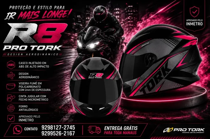 Capacete protork Sport R8