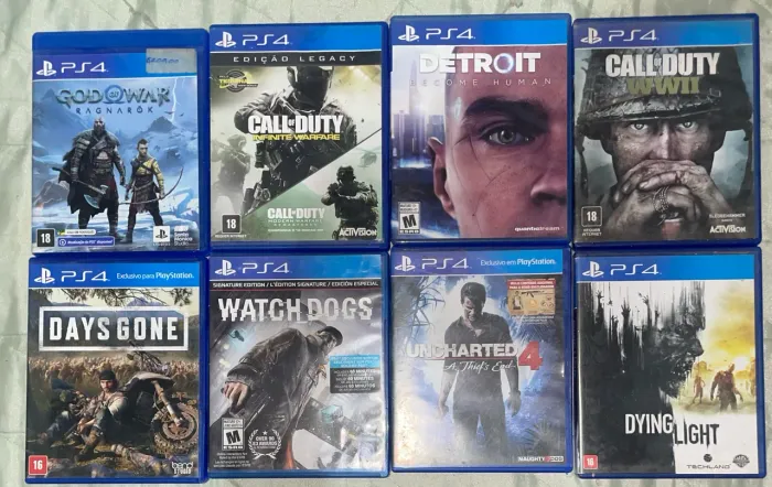 JOGOS DE PS4 PRA VENDA