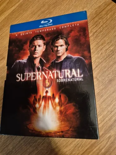 Box Blu-ray Supernatural (Sobrenatural) - A Quinta Temporada Completa 