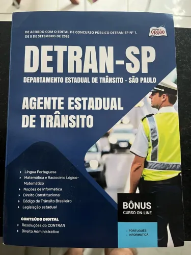 Apostila concurso detran 2026
