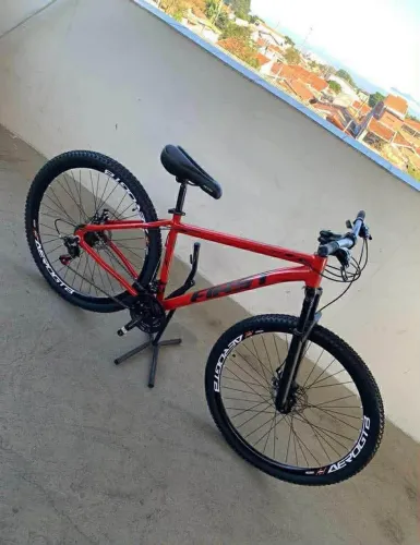 Bicicleta aro 29 com nota entrego revisada