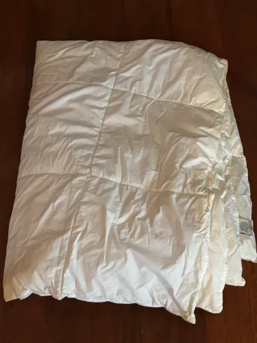 Edredom 100% algodão (com algumas manchas) Solteiro