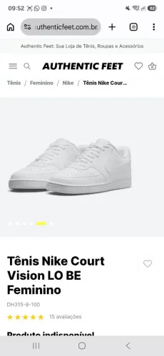 Tênis Nike Court Vision