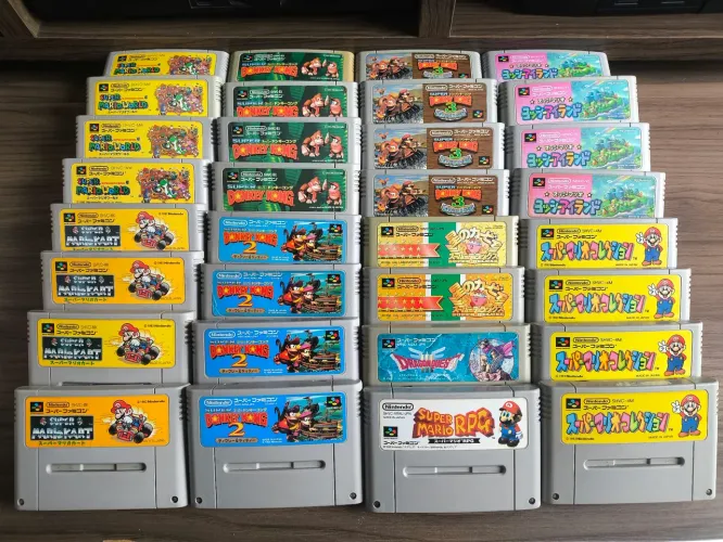 Jogos Para Super Nintendo Japonês