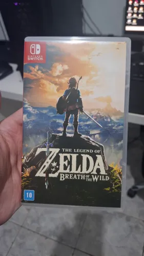 Zelda breth of the wild nintendo switch vendo ou troco