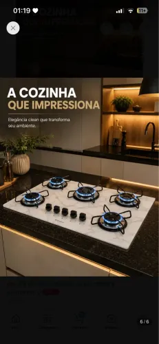 Vendo fogão cooktop