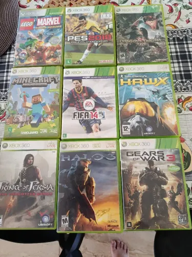 vendo ou troco jogos de Xbox 360 e one
