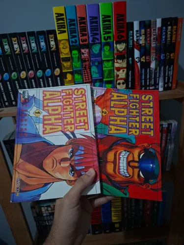 MANGÁ - Street Fighter Alpha (Coleção Completa 2 Volumes)