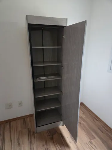 Armario Multiuso 1 Porta com 5 prateleiras