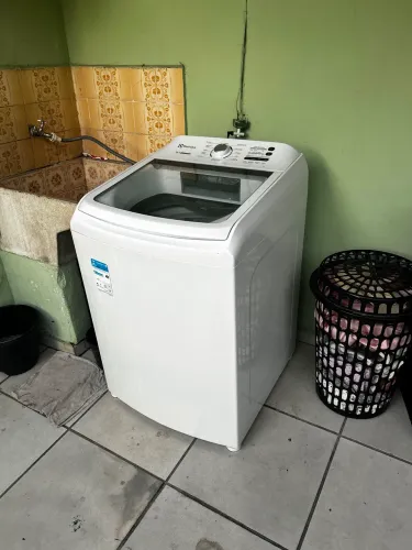MÁQUINA DE LAVAR ELECTROLUX 15KG - ESSENTIAL CARE LED15 - CEST0 INOX - JET & CLEAN