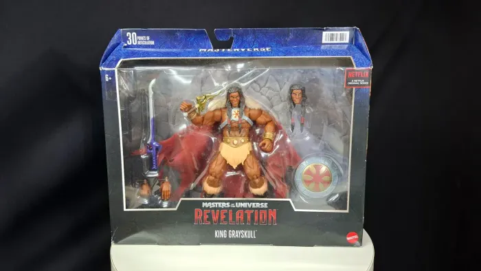 King Grayskull Revelation MOTU Mattel Lacrado
