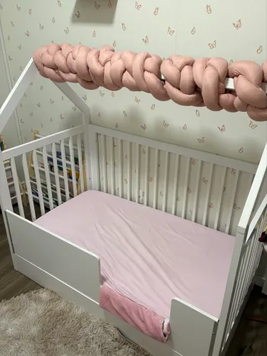 Berço Minicama Montessoriano Wood Branco - Divicar | Estado de Novo