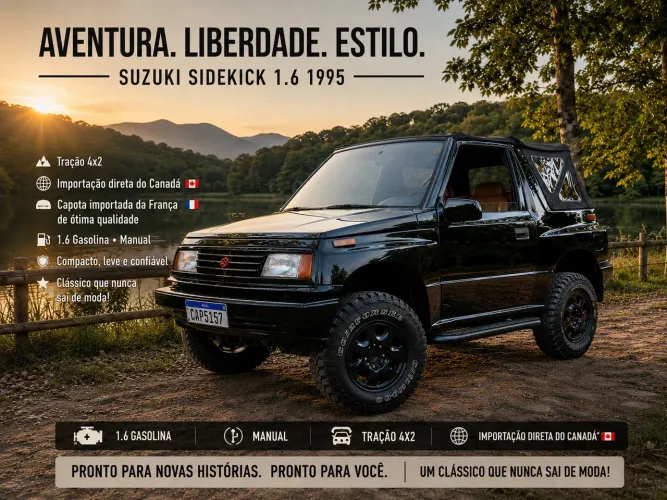 Suzuki Vitara JLX Canvas 1.6 8V 2P 1995