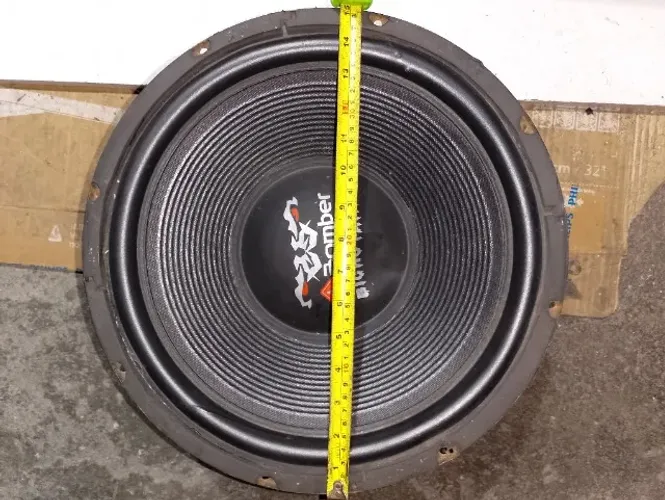woofer bicho papao 15'' 800w rms 2+2 ohms sem defeito