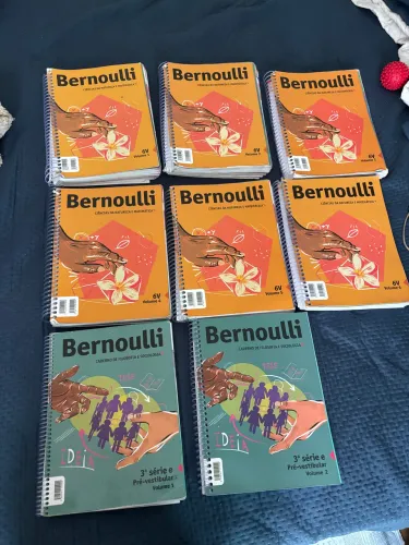 Livros Bernoulli todos os volumes 3° Ano
