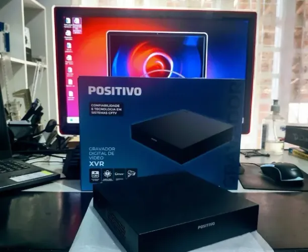 Gravador de Câmeras FullHD p/ 6 Câmeras + 1 HD de 320 GB