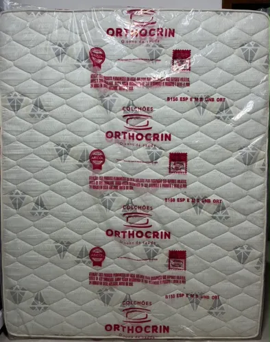 Colchão Ortocrin - Modelo Diamante D33 - Nunca usado com garantia.