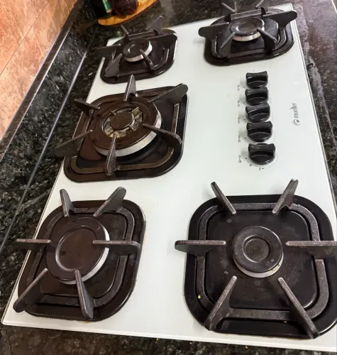 Fogão cooktop 5 bocas