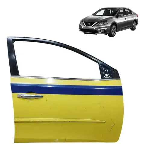 Porta Nissan Sentra 2015 A 2020 Dianteira Direita Dianteira Direita Amarela