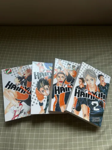 COMBO MANGA HAIKYUU - 1 ao 4