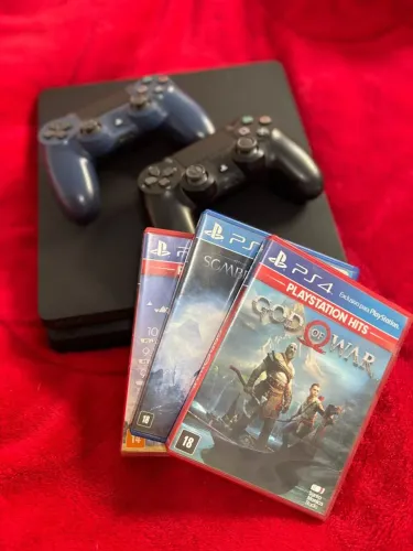 Ps4 slim Preto