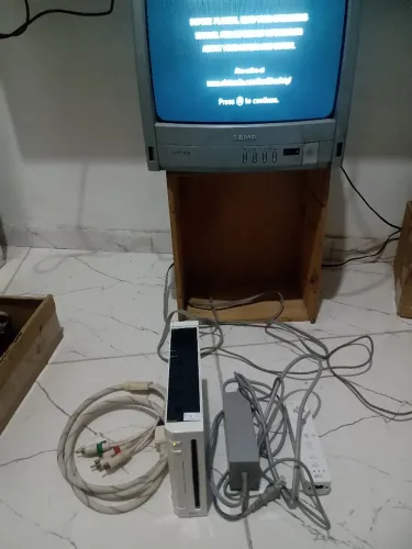 Nintendo Wii com defeito