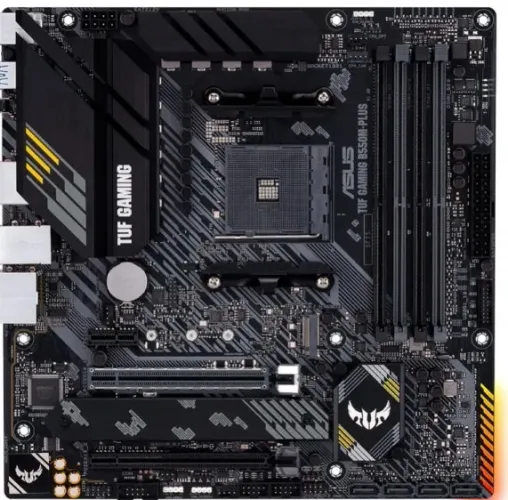 Placa Mãe Asus TUF Gaming B550M-Plus, Chipset B550, AMD AM4, mATX, DDR4