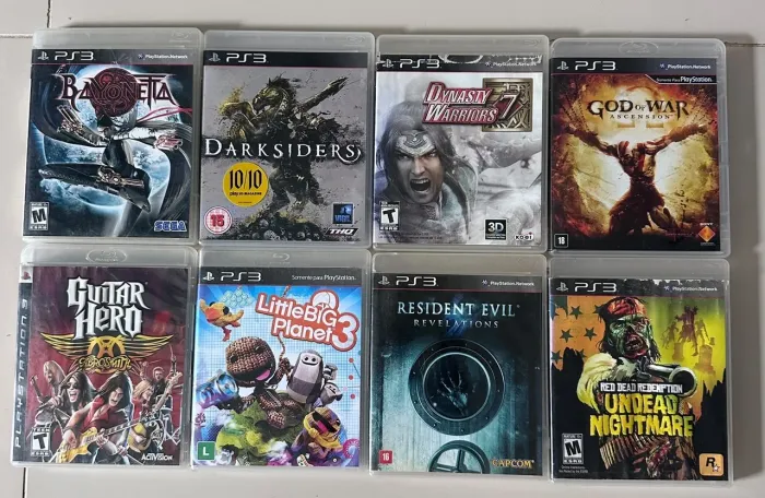 Jogos de PS3 - R$ 55 cada