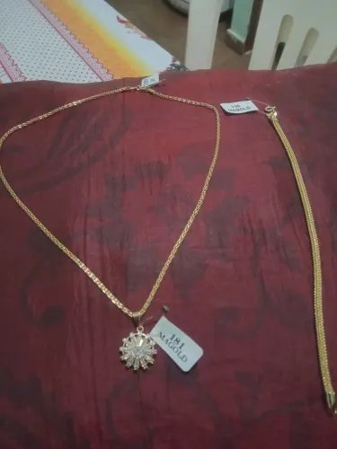 Conjunto de jóias magolde novo lindo