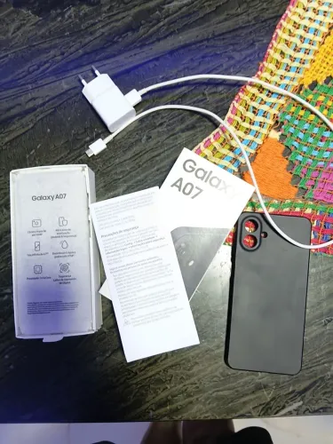 ? Samsung Galaxy A07 128GB - NOVO e Completo!