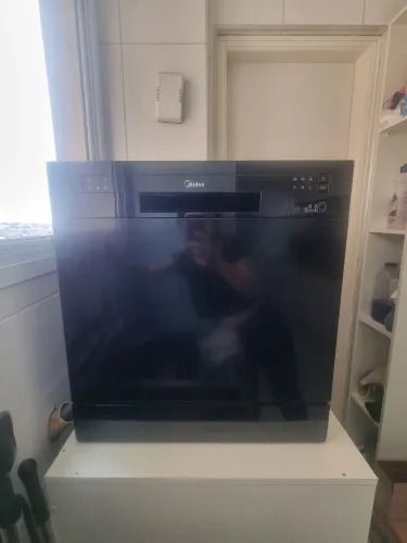 Lava Louças Midea Preta 8 serviços