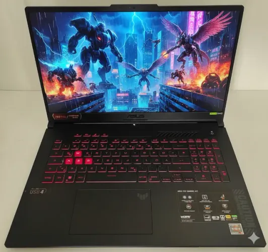 Notebook Gamer Asus Tuf A17 Ryzen 7535HS RTX 4050 Tela de 17 (Semi Novo)