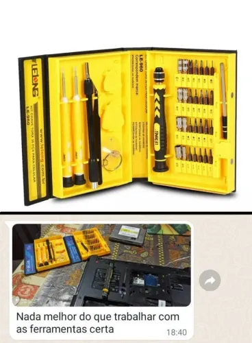Estojo Completo Chave Precisão 36 peças