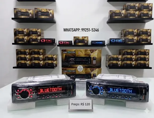 som de carro com bluetooth , produto novo , fazemos entregas