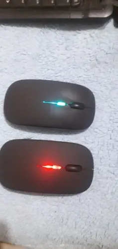 Mouse sem fio carregamento usb