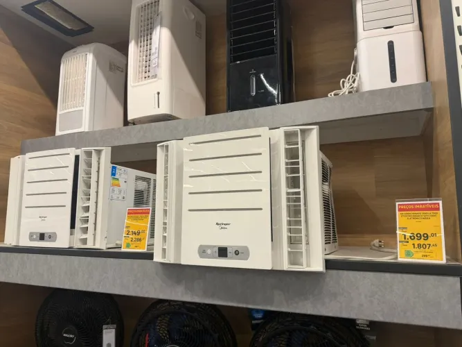 Ar condicionado midea janela 7500 btus