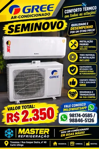 Ar condicionado Gree 12.000 BTUs
